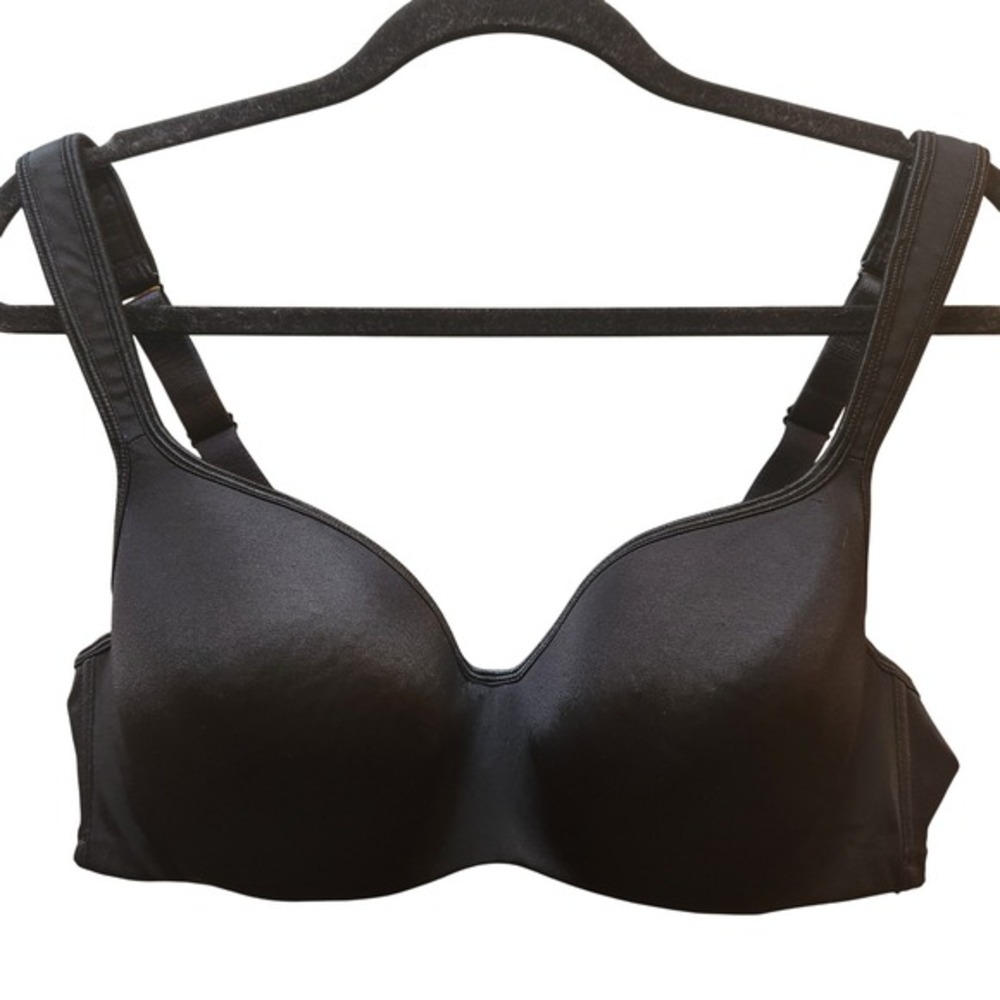 Voglo Black Full Coverage Comfort Bra Adjustable Straps Size‎ 40C